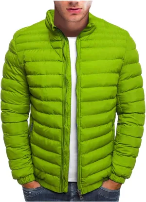 Men's Winter Coat Warm Slim Fit Thick Coat Casual Jacket Outerwear Top Blouse Coats, M-2XL