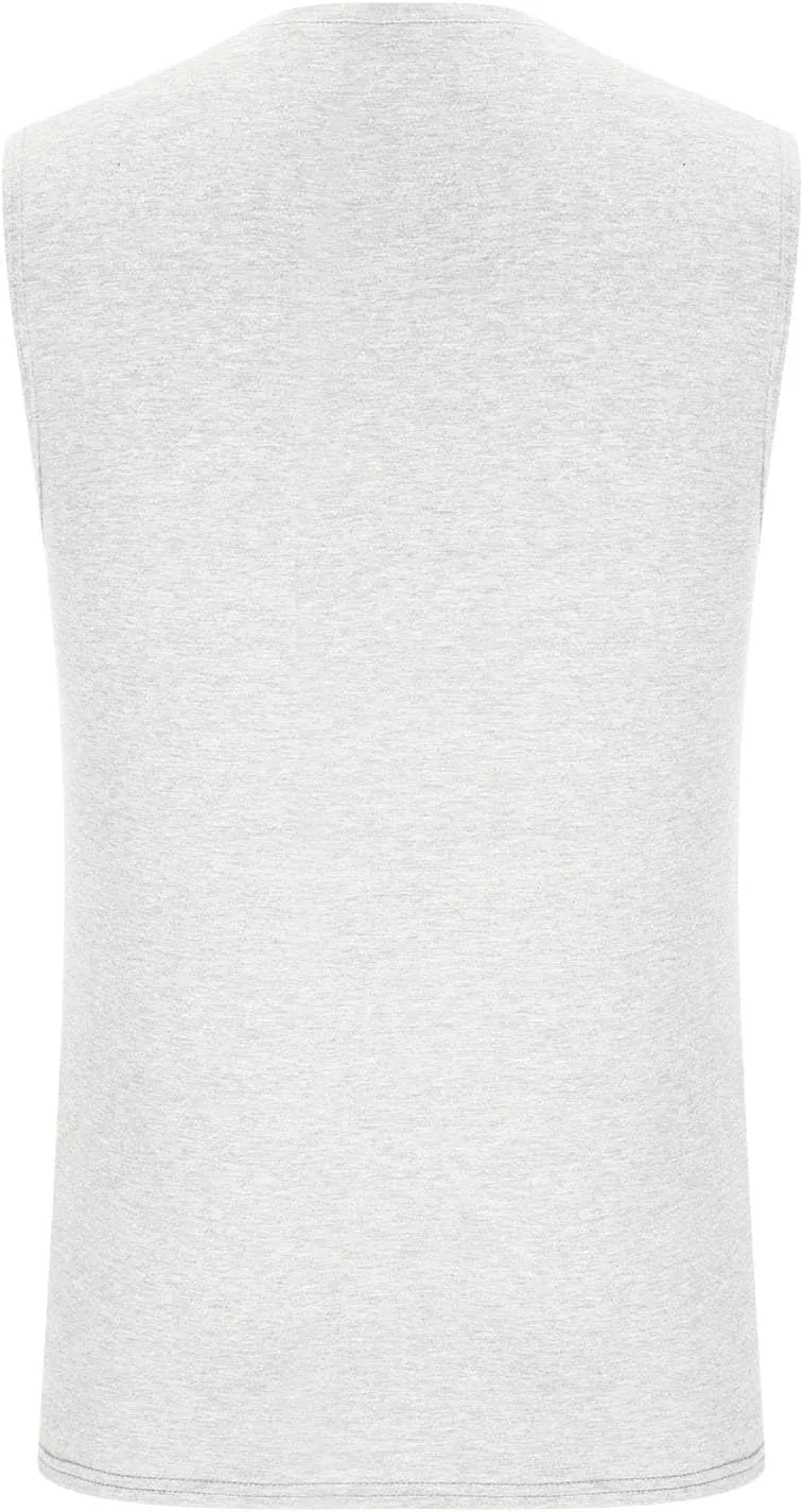 Muscularfit Men's Tank Tops Loose Fit Sleeveless Crewneck Shirts Tops Summer Casual Palm Tree Print Hawaiian Beach Shirts Tee