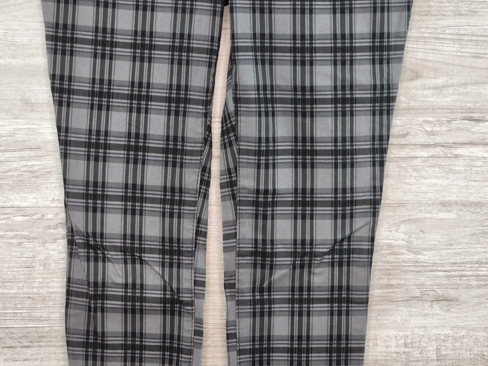 Nine West Jeans Women's Heidi Glasgow Plaid Pull-On Stretch Skinny Jeans