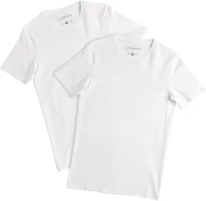 Pact Men's Organic Cotton Crew Undershirt 2-Pack