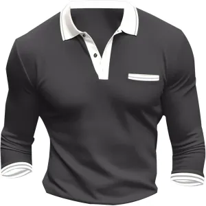 Polo Shirts for Men Zippered Long Sleeved Shirt Mens Sun Shirts Long Sleeve Purple Flannel Navy Blue Pants