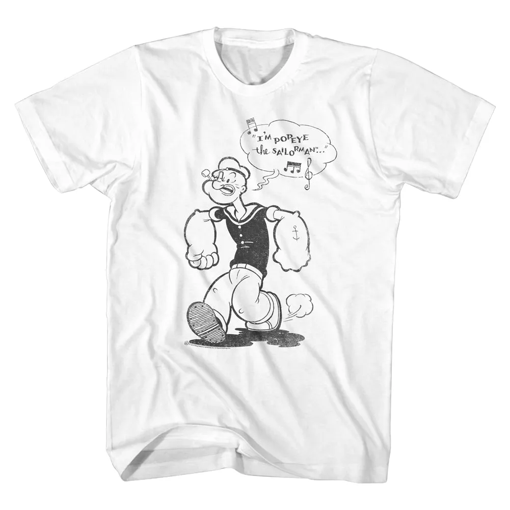 Popeye Sailorman Men's T-Shirt