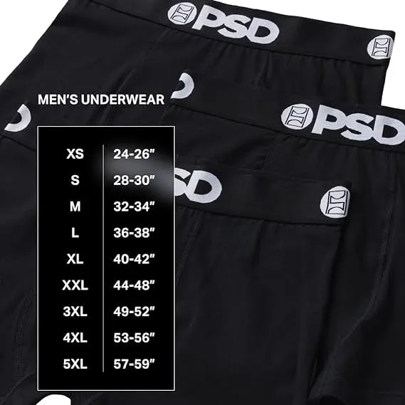 PSD Men's Multicolor MMF Boxer Briefs Extra Large Underwear (Knit) - 424180102-MUL-XL