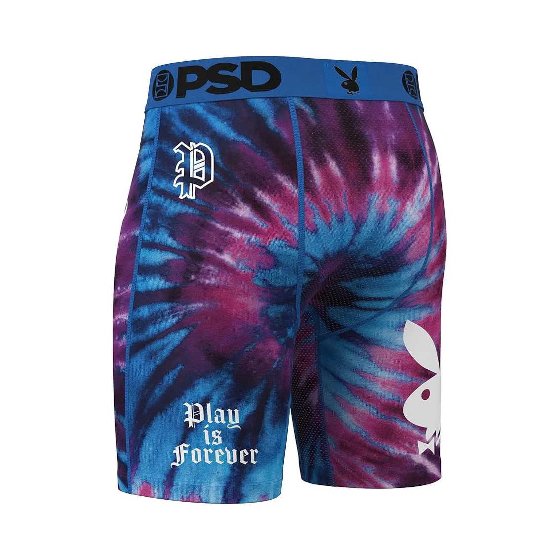 PSD Men's Multicolor Playboy Forever Dye Boxer Briefs Medium Underwear - 324180004-MUL-M