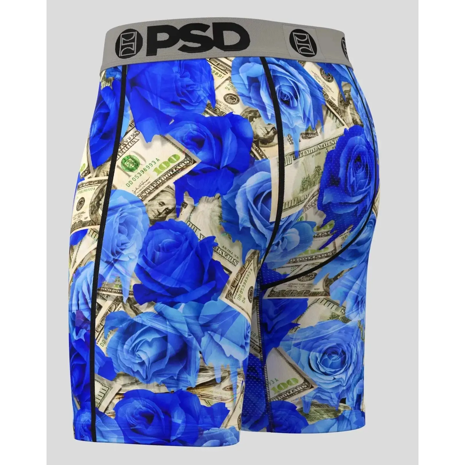 PSD Men's Multicolor Ro$Es Melt Boxer Briefs Medium Underwear - 224180021-MUL-M