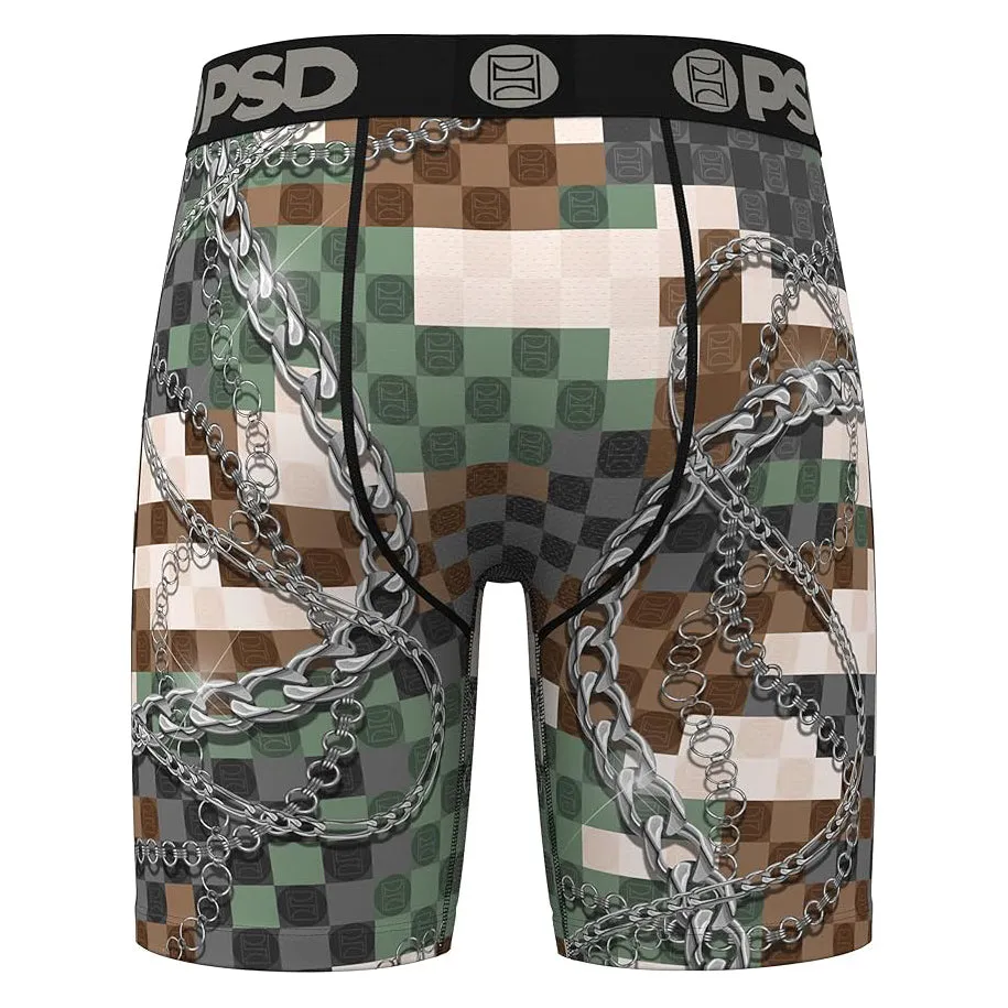 PSD Men's Multicolor Surreal Fly Boxer Briefs Extra Large Underwear - 324180075-MUL-XL