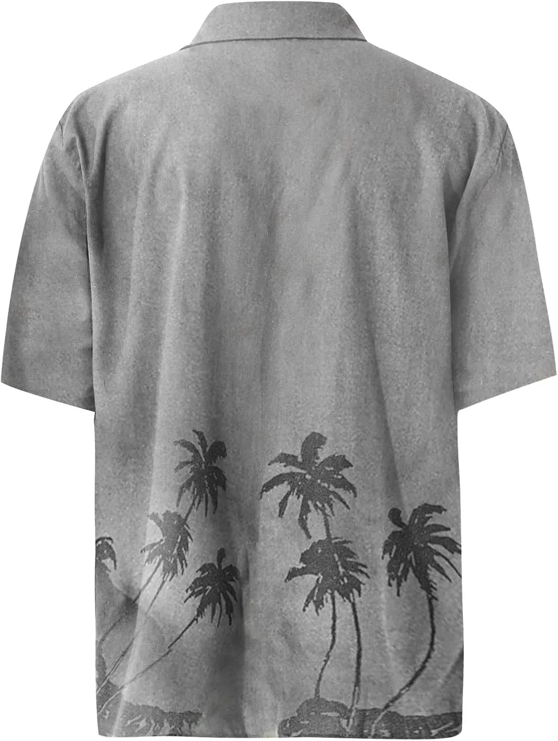 RTRDE Men's Shirts Casual Lapel Beach Holiday Wear Fashion Shirt Hawaiian Short-Sleeved