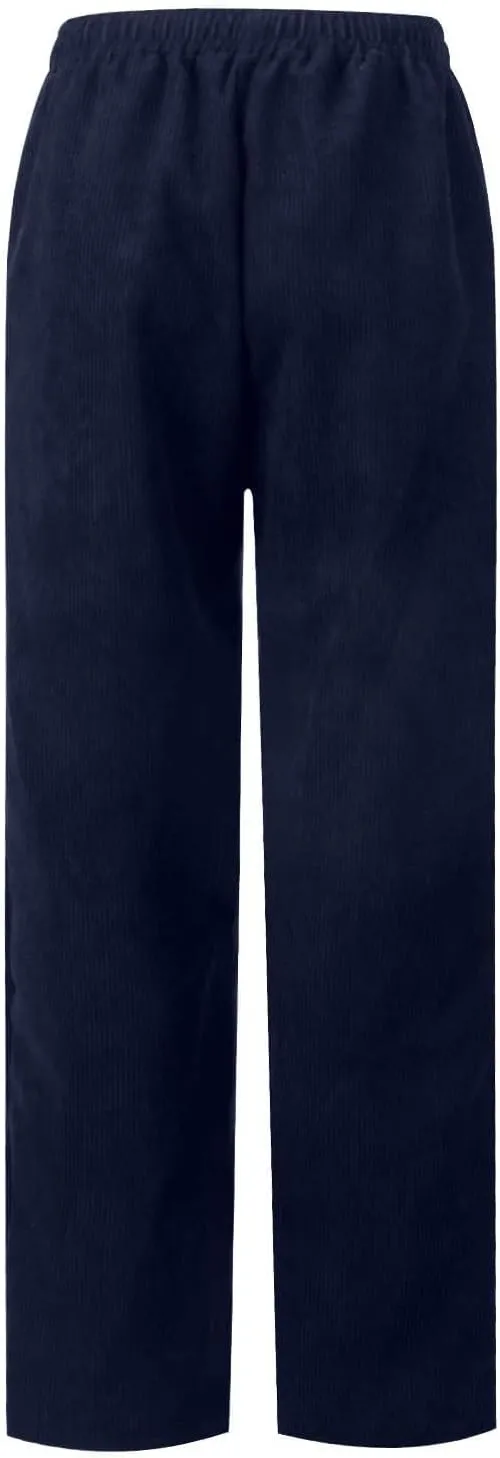 sdbrld Corduroy Pants Women High Waisted Fashion 2024 Spring Elastic Straight Leg Trousers Corduroy Work Pants with Pockets