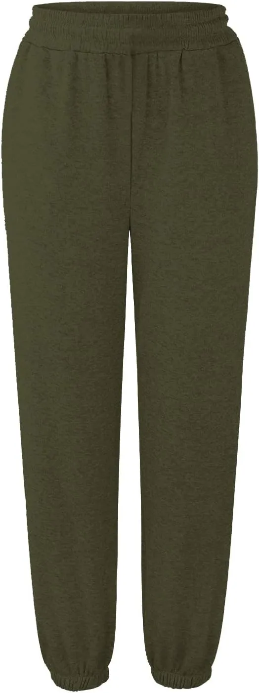 sdbrld Wide Leg Sweatpants Women High Waisted Workout Joggers Pants Active Drawstring Lounge Valentines Day Pants with Pocket