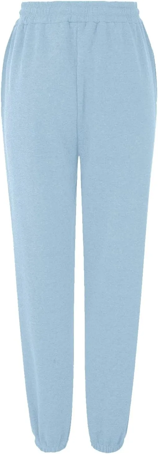 SHAOBGE Fall Sweatpants for Women 2024 with Pockets Casual Lounge Oversized Foral Print High Waist Ealstic Drawstring Pants