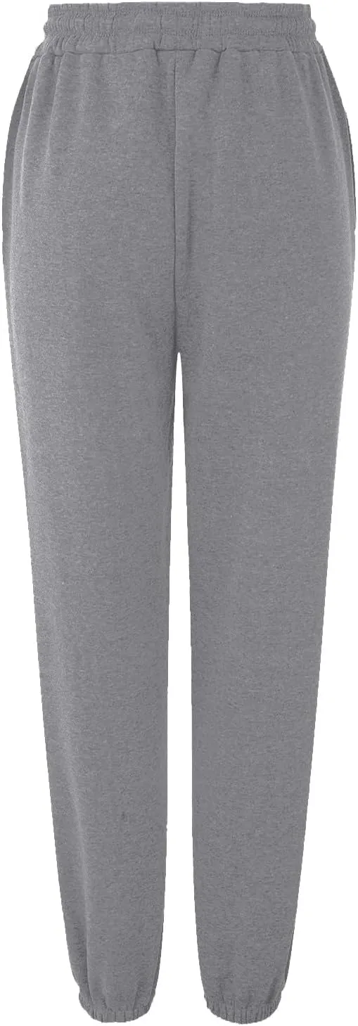 SHAOBGE Fall Sweatpants for Women 2024 with Pockets Casual Lounge Oversized Foral Print High Waist Ealstic Drawstring Pants