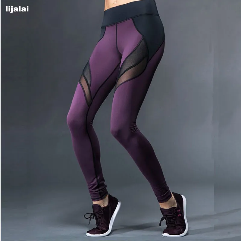 Sleek Black Women's Sport Leggings