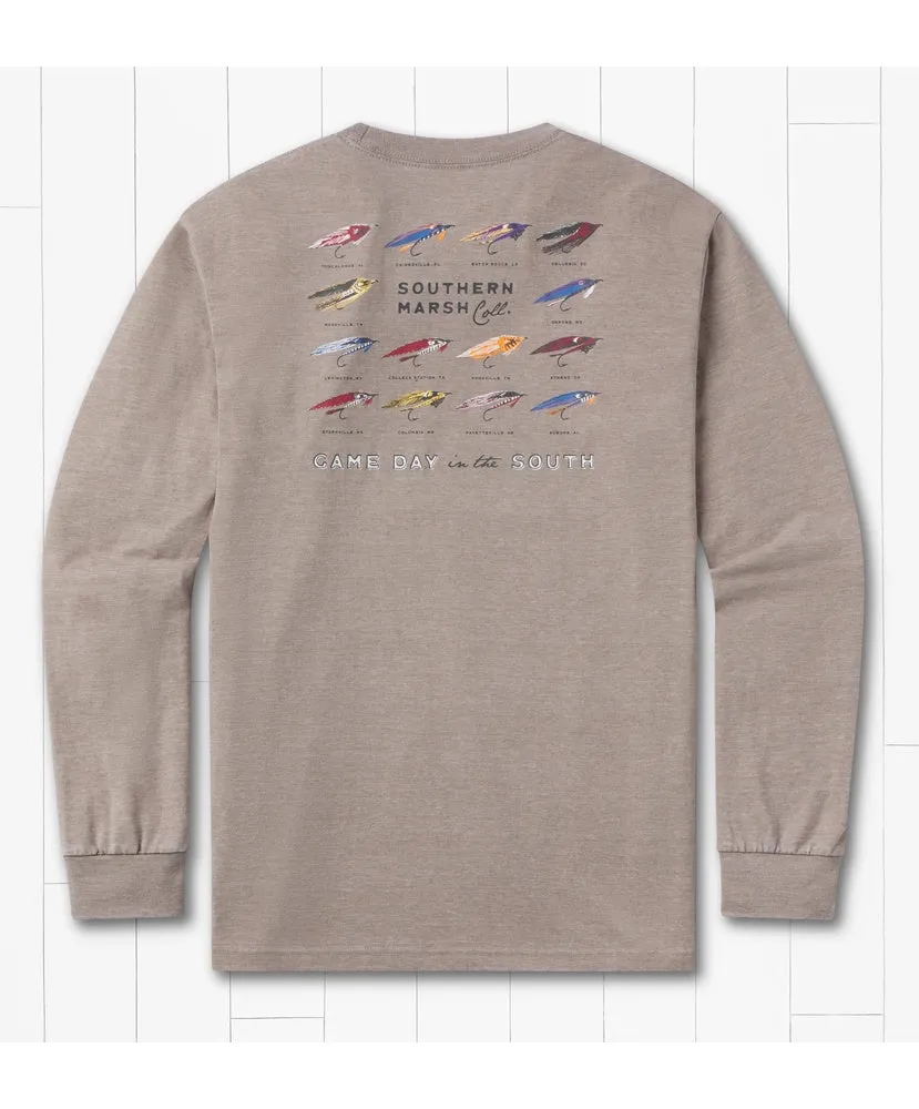 Southern Marsh - Game Day In The South LS Tee