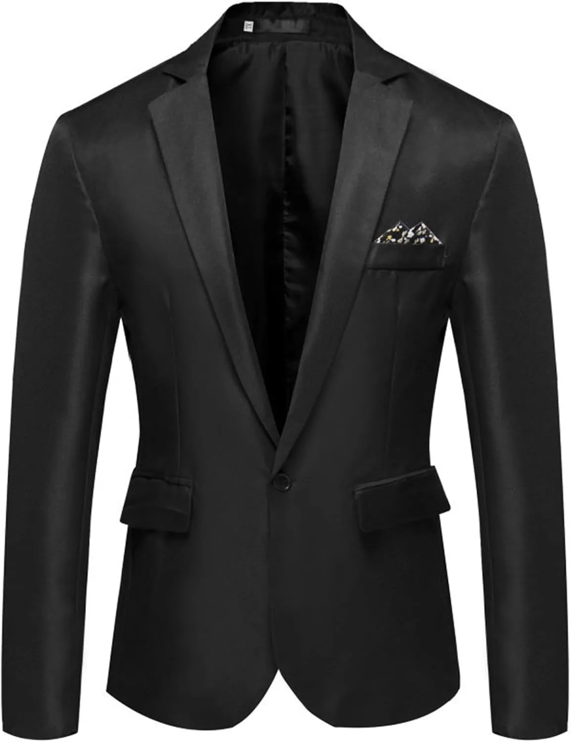 Suit Jackets for Men Slim Fit Casual One Button Blazer Jacket Lightweight Sport Coats Notched Lapel Wedding Dress Coat