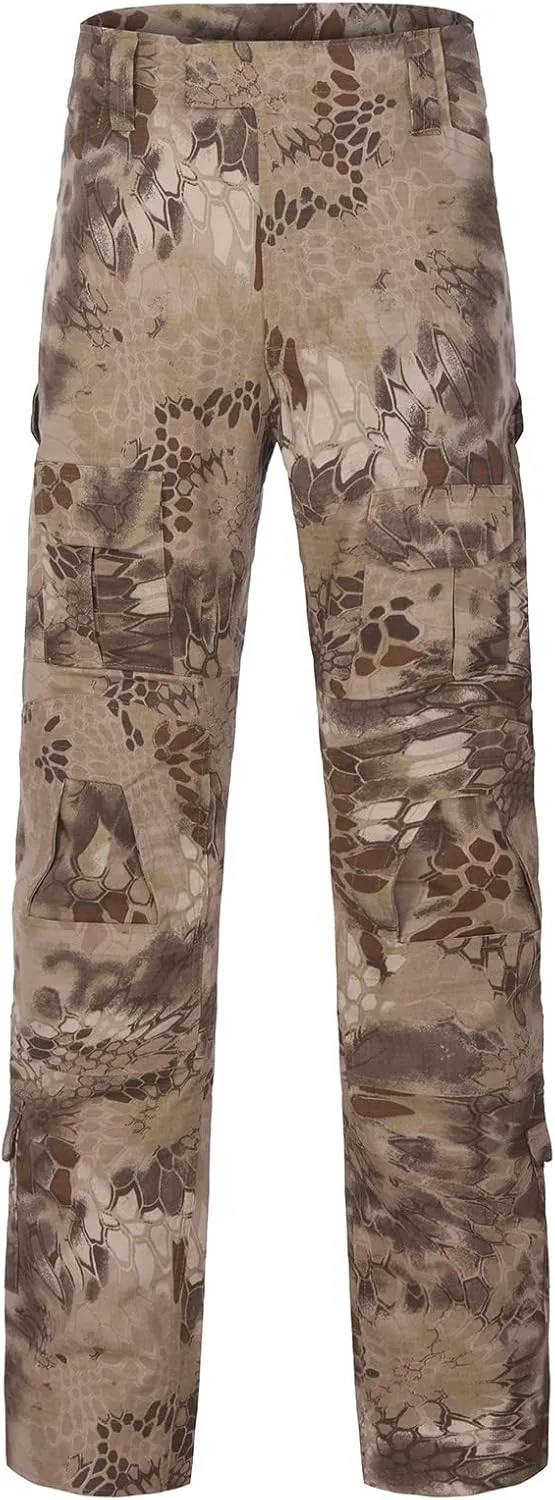 Tactical Uniform Men's Classic Hunting Combat Pants Outdoor Camo Military Army Cargo Pants Multi Pockets Work Trouser