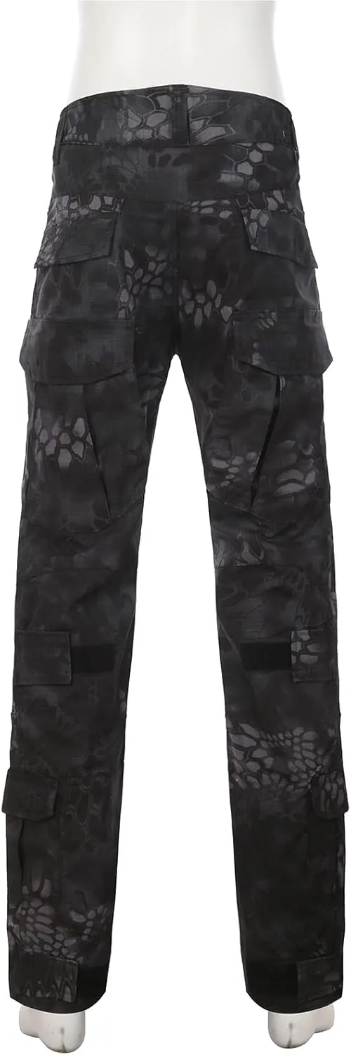 Tactical Uniform Men's Classic Hunting Combat Pants Outdoor Camo Military Army Cargo Pants Multi Pockets Work Trouser