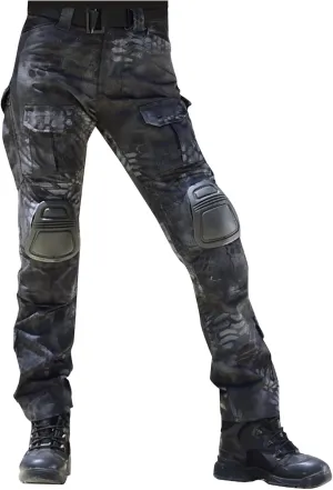 Tactical Uniform Men's Classic Hunting Combat Pants Outdoor Camo Military Army Cargo Pants Multi Pockets Work Trouser