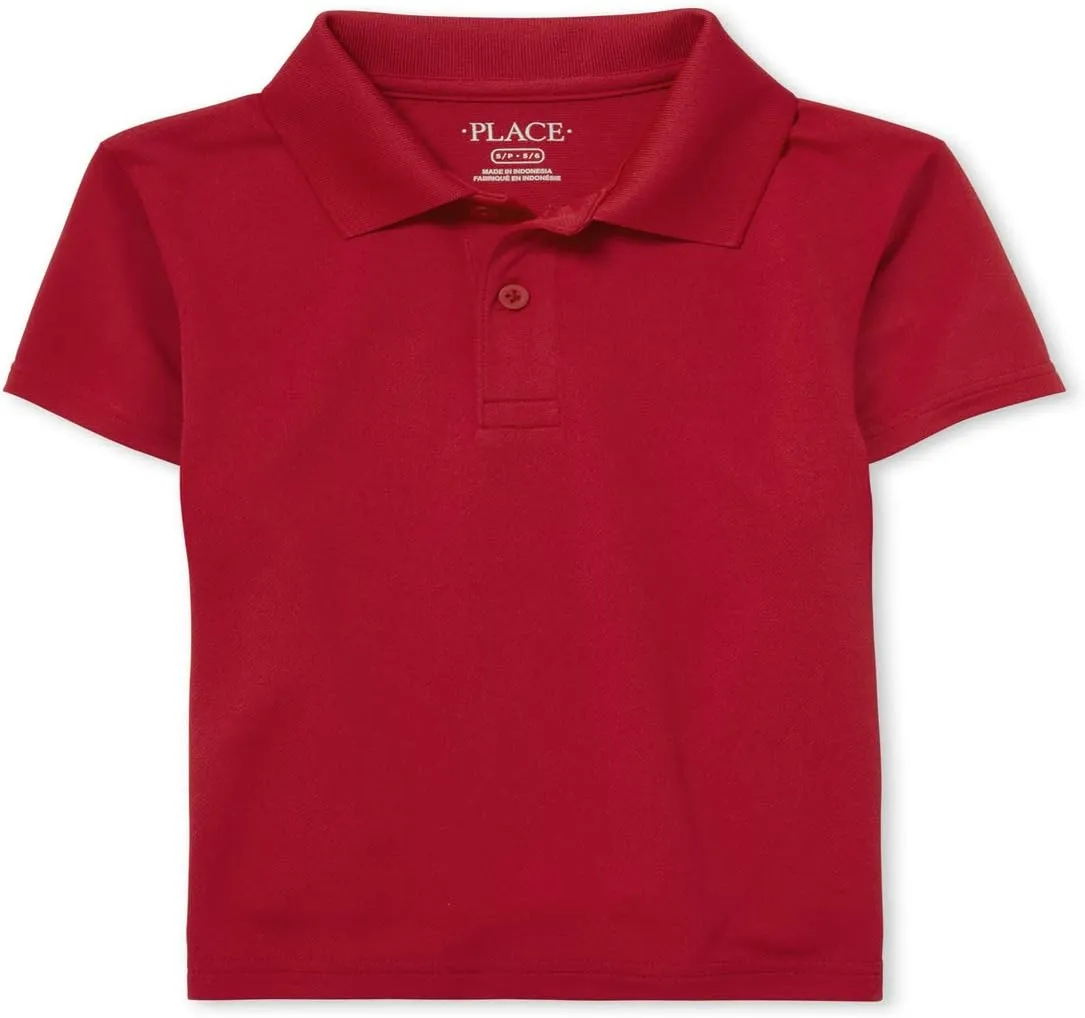 The Children's Place baby boys Multipack Short Sleeve Pique Polos