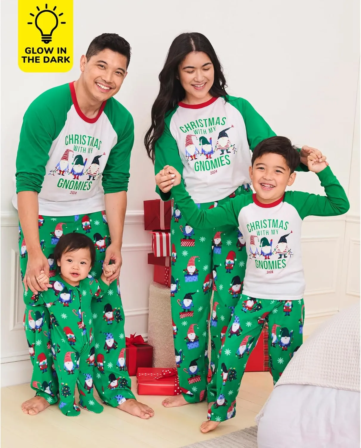 The Children's Place Baby Family Matching, Holiday Pajama Sets, Fleece