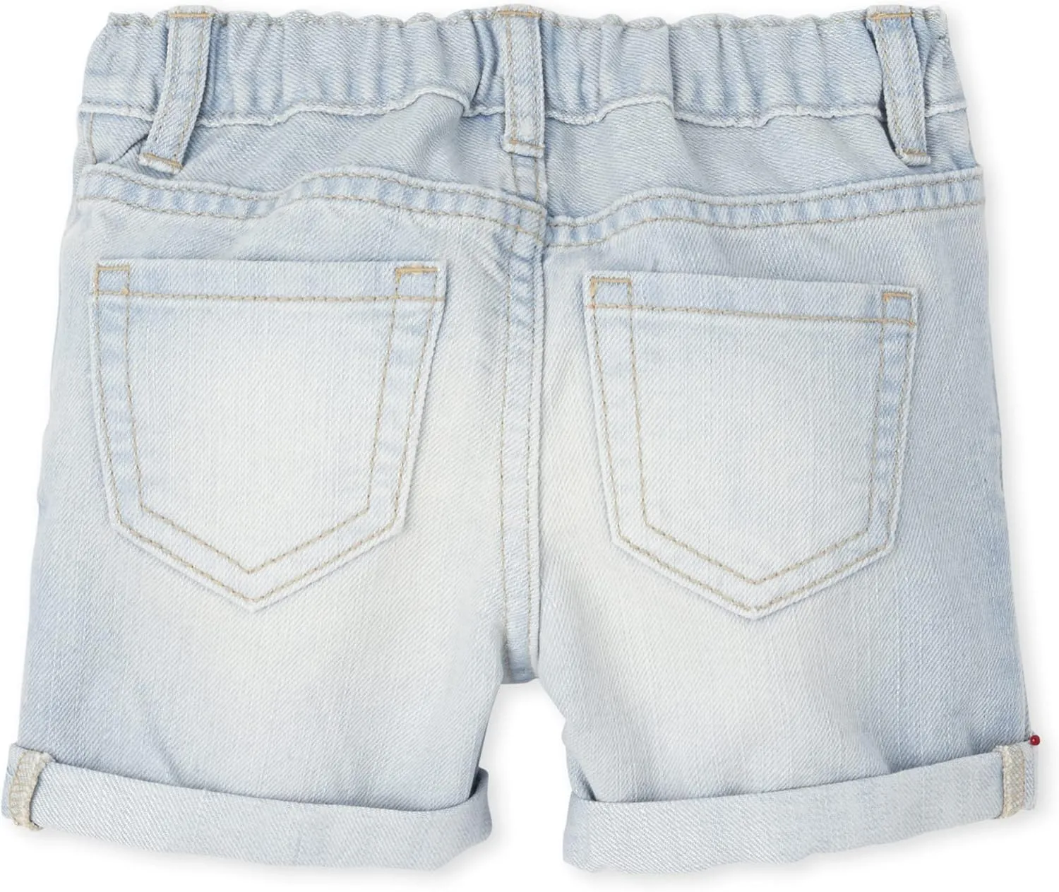 The Children's Place Baby Girls' and Toddler Jean Midi Shorts