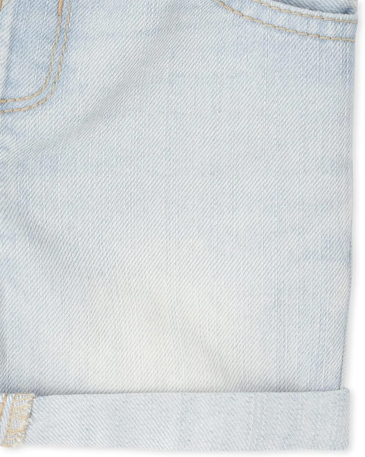 The Children's Place Baby Girls' and Toddler Jean Midi Shorts