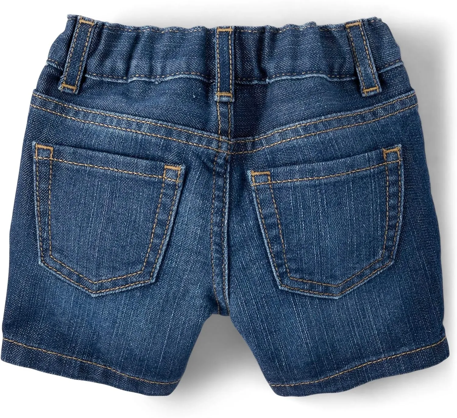 The Children's Place Baby Girls' and Toddler Jean Midi Shorts
