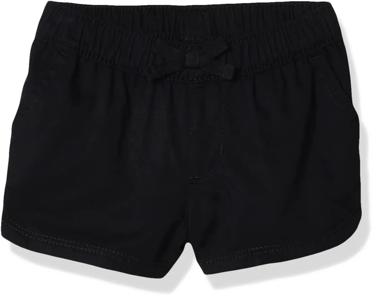 The Children's Place Baby Girls' and Toddler Pull on Chambray Shorts