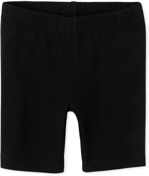 The Children's Place Baby Girls' and Toddler Solid Bike Shorts