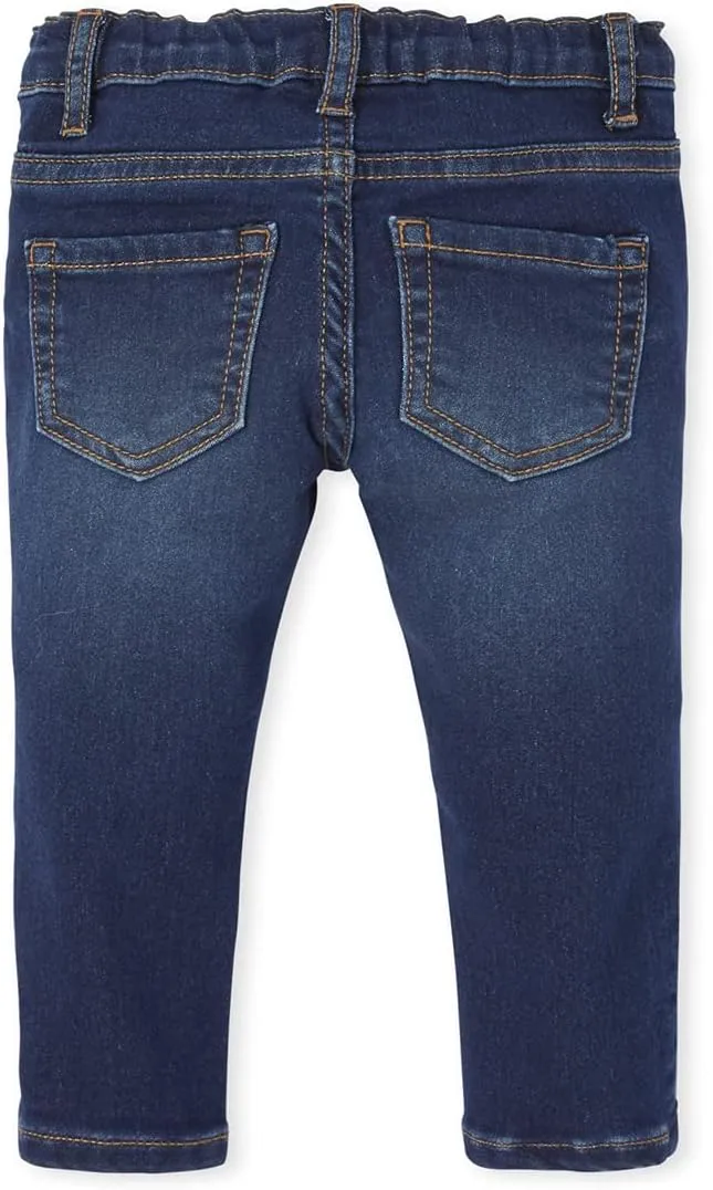 The Children's Place Baby Girls' and Toddler Super-Soft Stretch Denim Jeggings