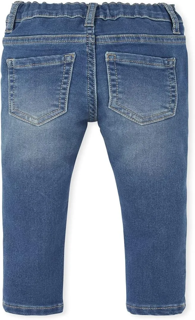 The Children's Place Baby Girls' and Toddler Super-Soft Stretch Denim Jeggings
