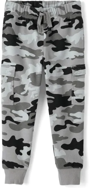 The Children's Place Boys' Active Performance Fleece Jogger Pants