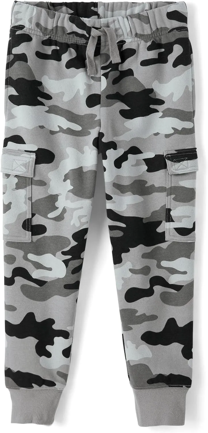 The Children's Place Boys' Active Performance Fleece Jogger Pants
