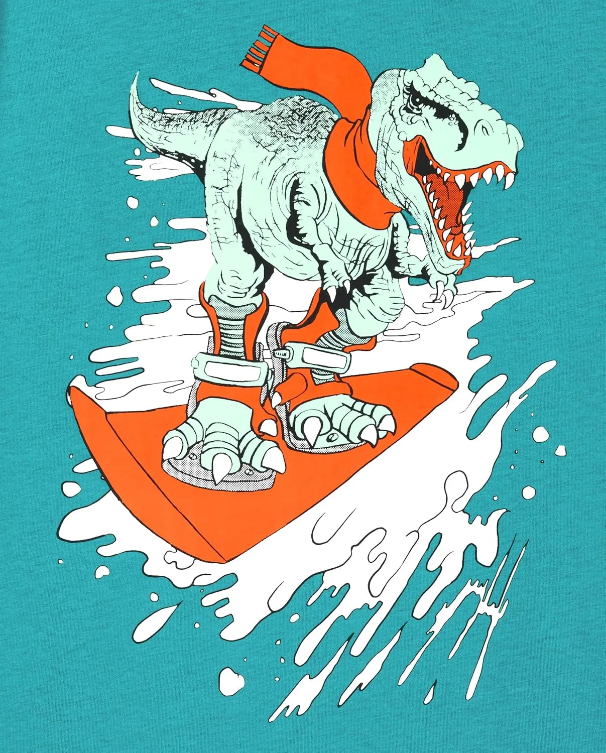 The Children's Place Boys' Dino Long Sleeve Graphic T-Shirts,multipacks