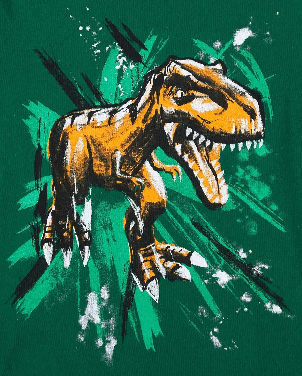The Children's Place Boys' Dino Long Sleeve Graphic T-Shirts,multipacks
