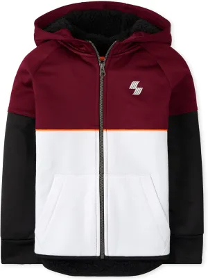 The Children's Place Boys' Fleece Performance Hoodie