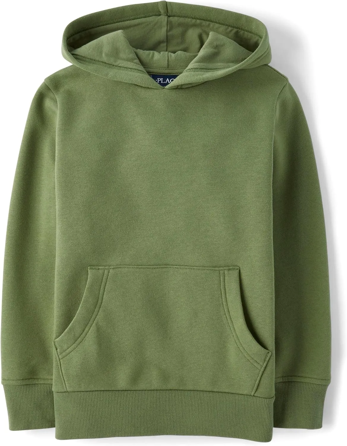 The Children's Place Boys' Long Sleeve Fleece Hooded Pullover Sweatshirt
