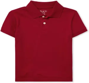 The Children's Place Boys' Short Sleeve Soft Jersey Knit Polos