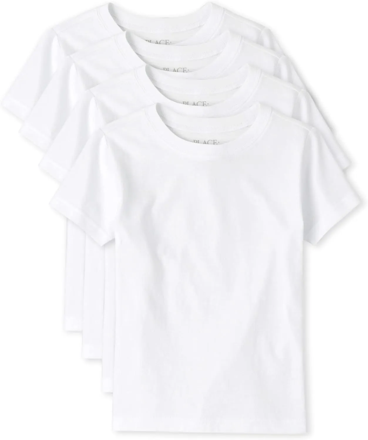The Children's Place Boys' Short Sleeve Undershirt