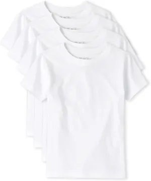 The Children's Place Boys' Short Sleeve Undershirt