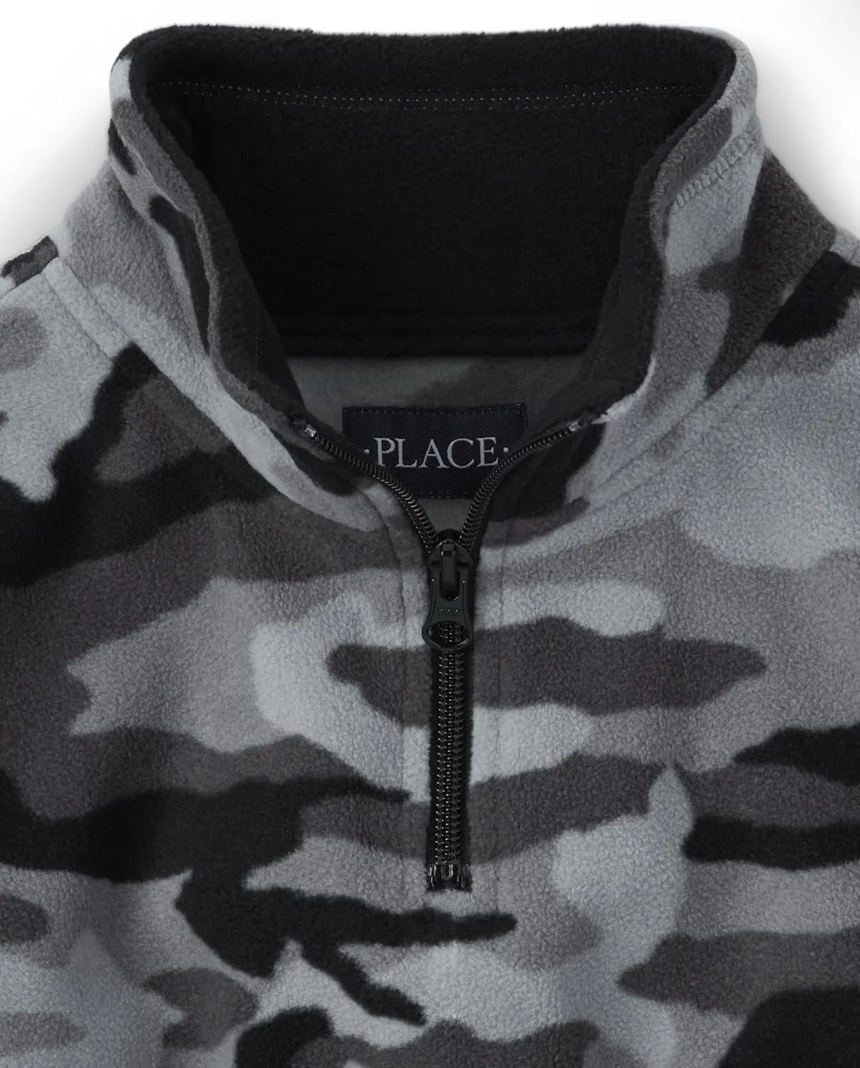 The Children's Place Boys' Warm Fleece Quarter Zip Pullover