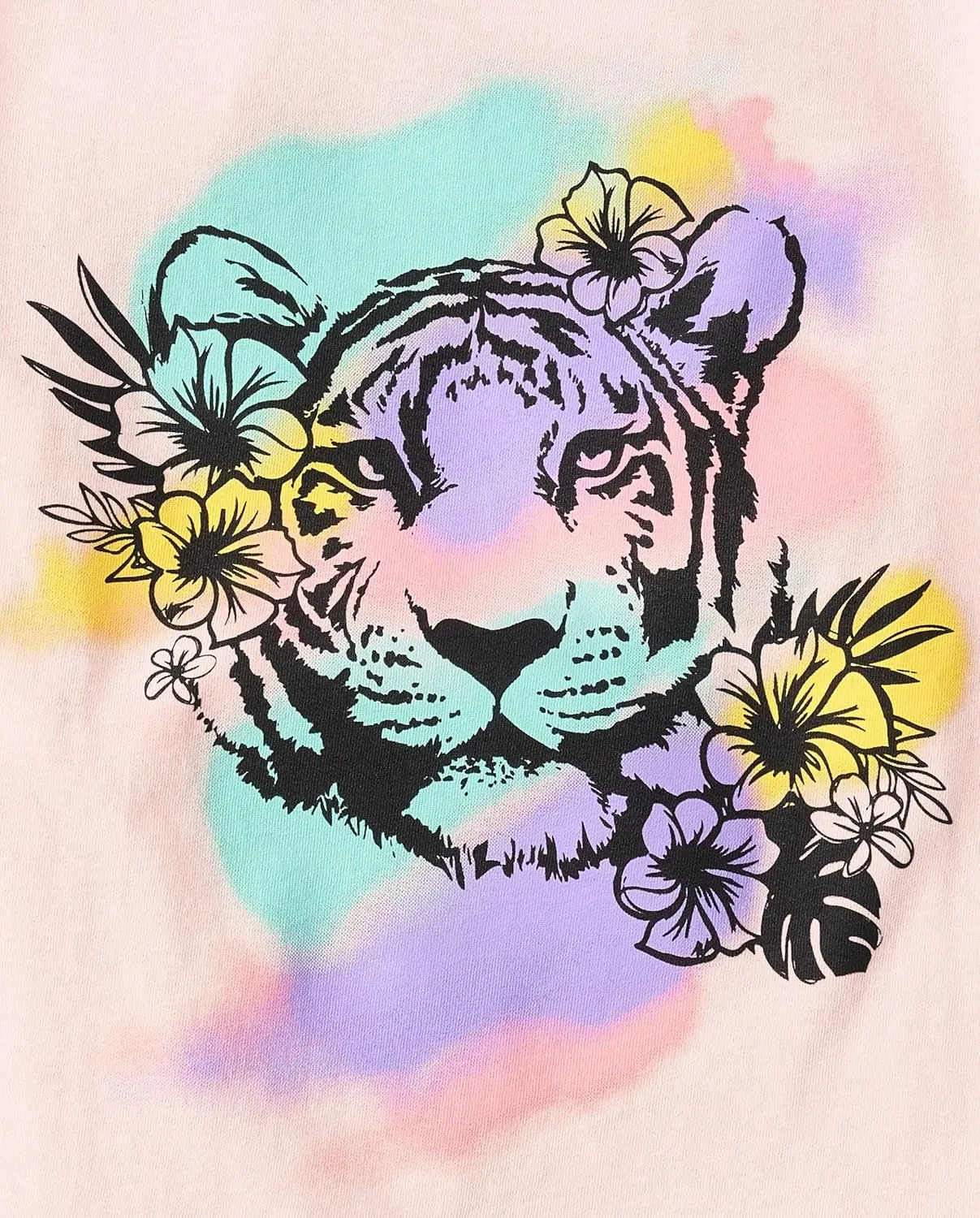 The Children's Place Girls' Animal Short Sleeve Graphic T-Shirts, Multipack