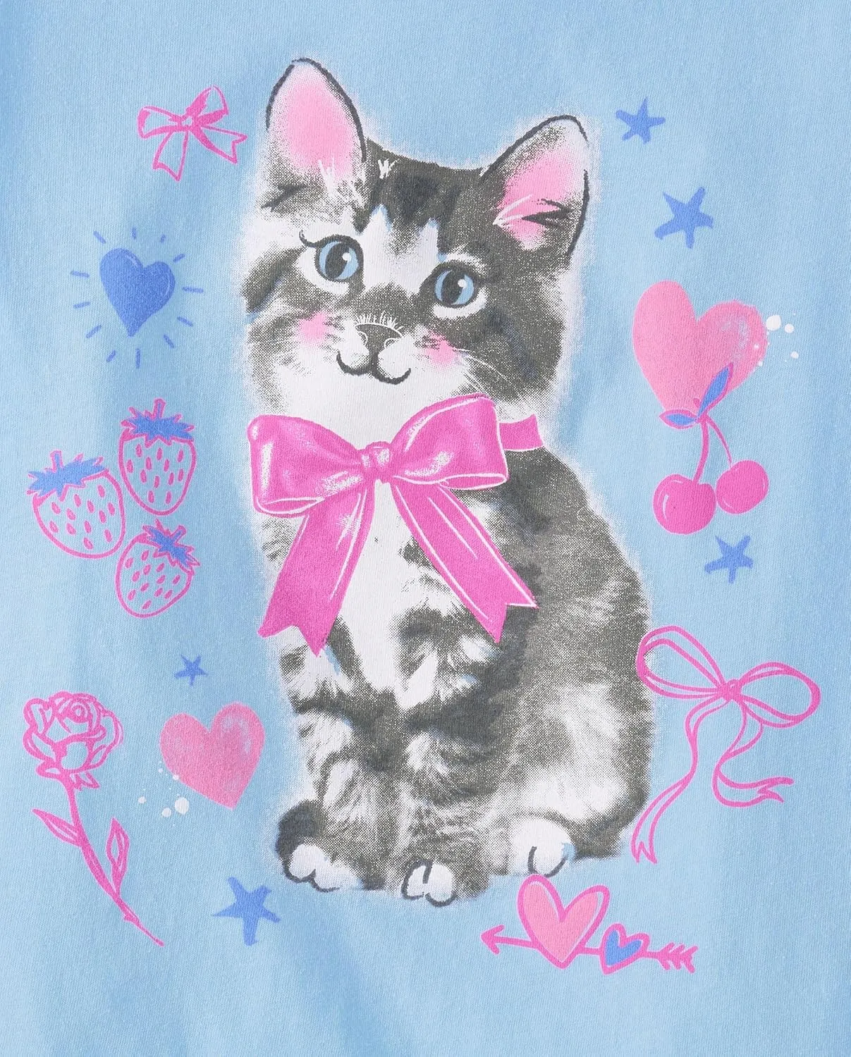 The Children's Place Girls' Animal Short Sleeve Graphic T-Shirts, Multipack