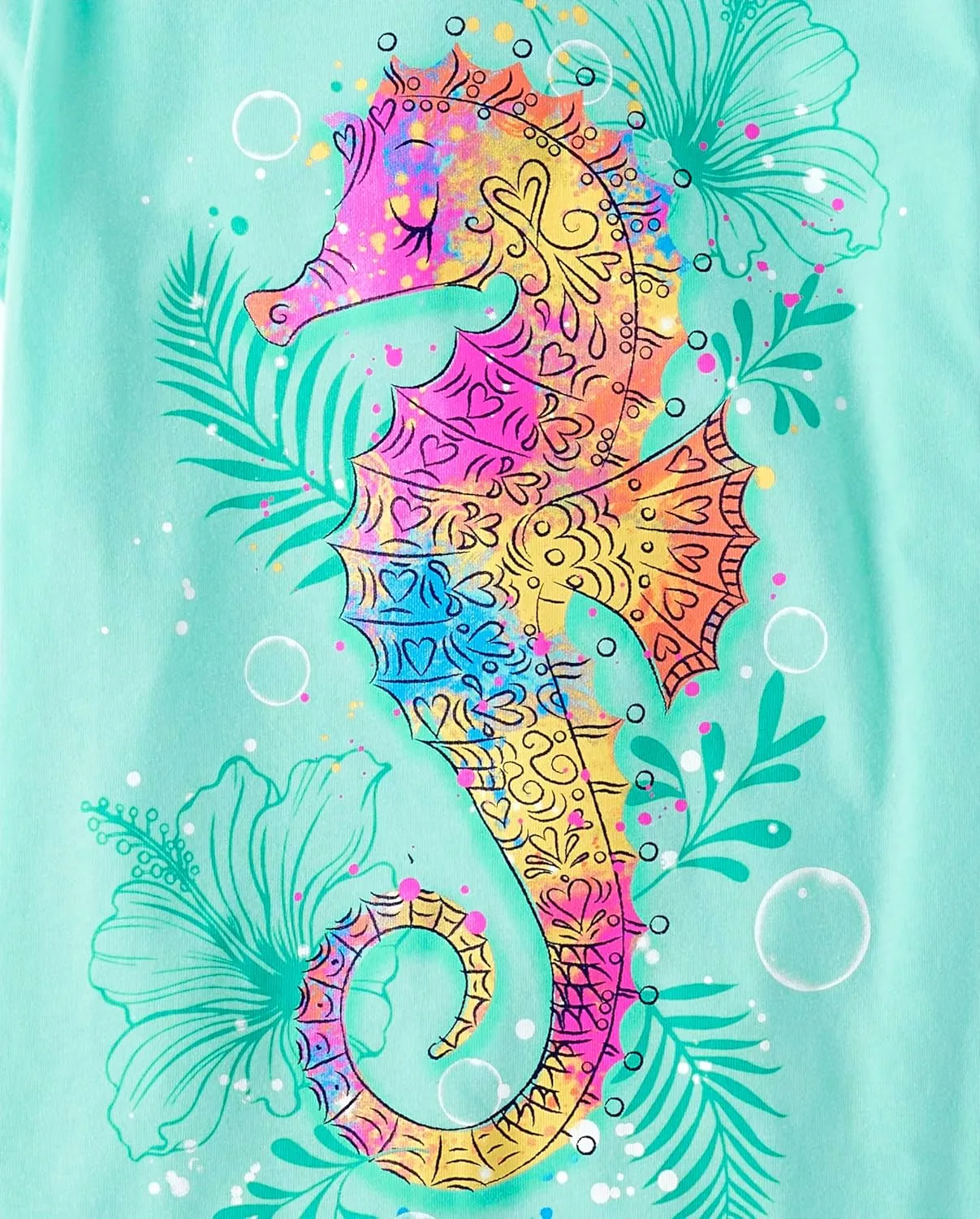 The Children's Place Girls' Animal Short Sleeve Graphic T-Shirts, Multipack
