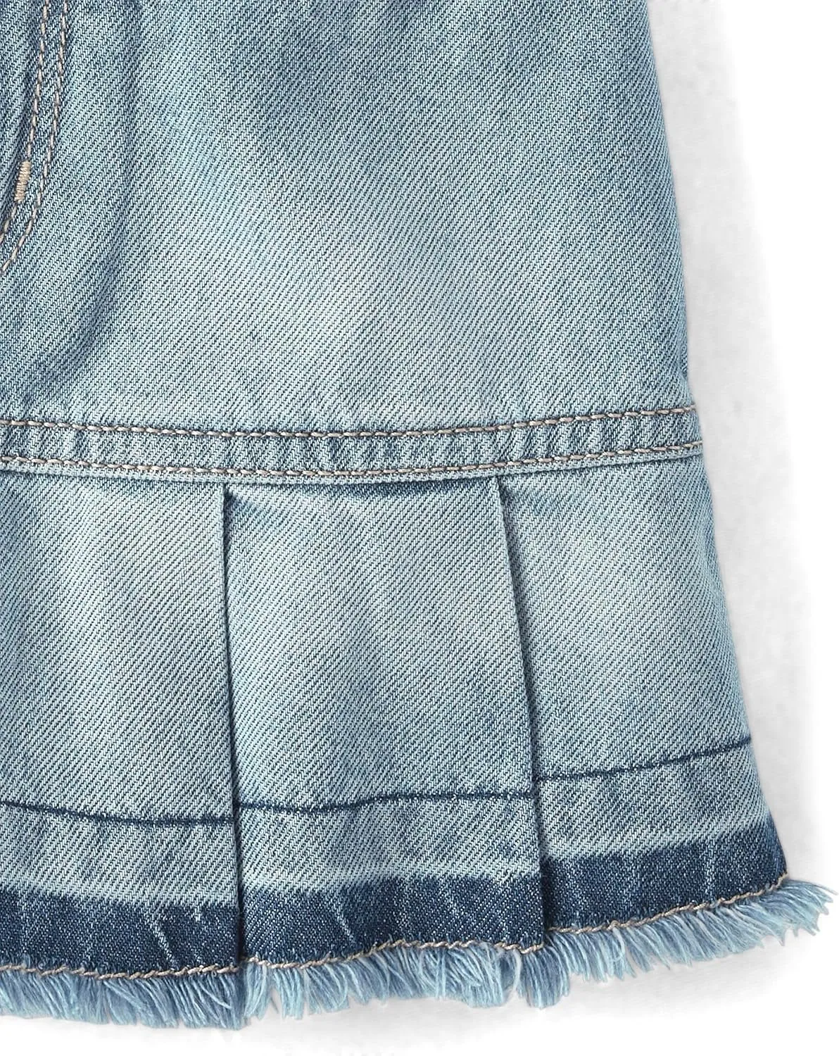 The Children's Place Girls' Everyday Denim Skirts and Skorts