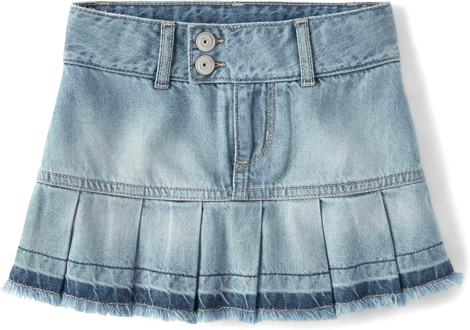 The Children's Place Girls' Everyday Denim Skirts and Skorts