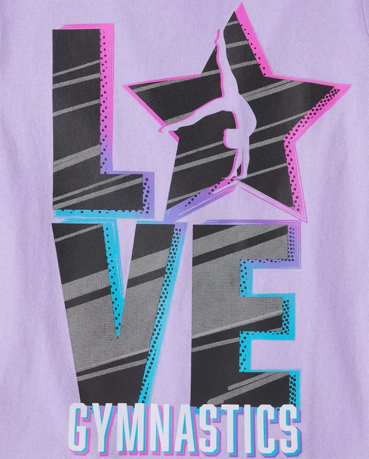 The Children's Place Girls' Gymnastics, Cheer, Dance Short Sleeve Graphic T-Shirts, Multipack