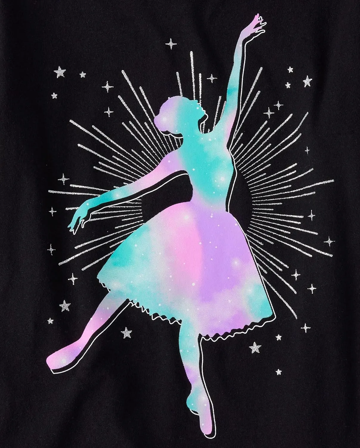 The Children's Place Girls' Gymnastics, Cheer, Dance Short Sleeve Graphic T-Shirts, Multipack