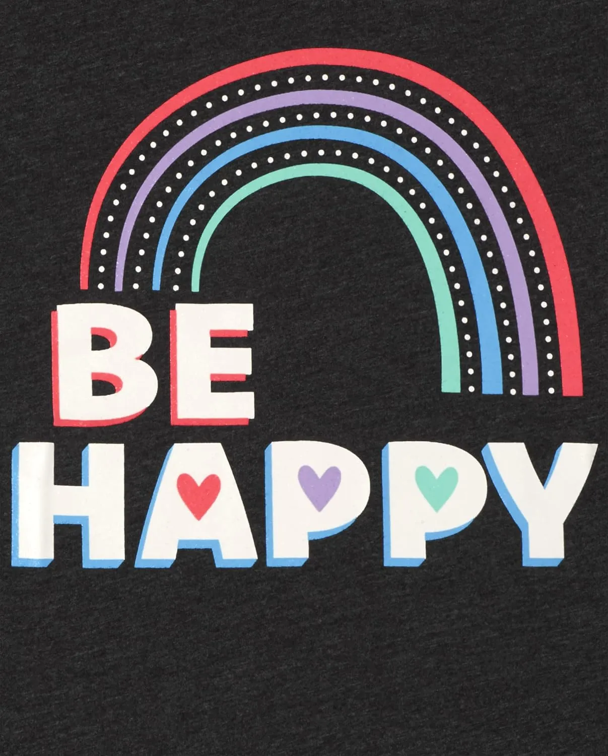 The Children's Place Girls' Kindness, Love, Equality Short Sleeve Graphic T-Shirts, Multipack