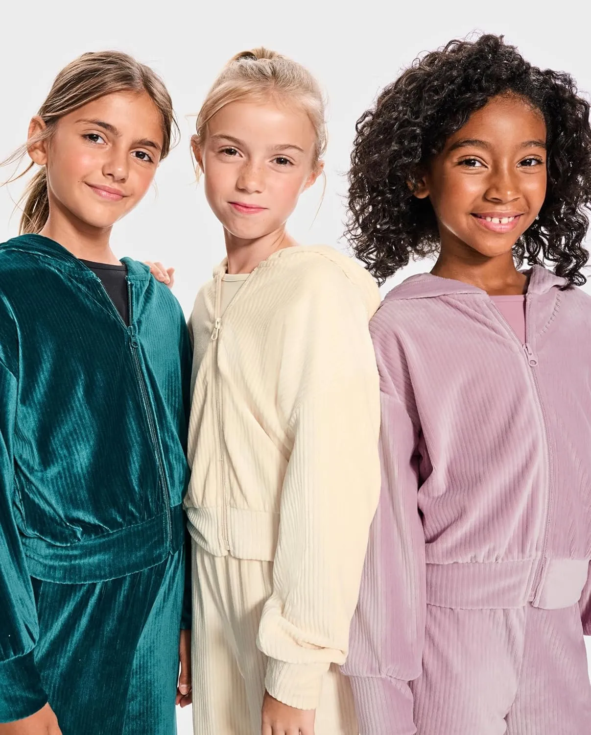 The Children's Place Girls' Long Sleeve Active Hooded Fleece Full Zip Up