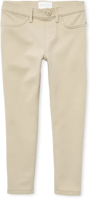 The Children's Place Girls' Ponte Knit Pull on Jeggings